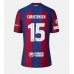 Barcelona Andreas Christensen #15 Hjemmedrakt 2023-24 Kortermet